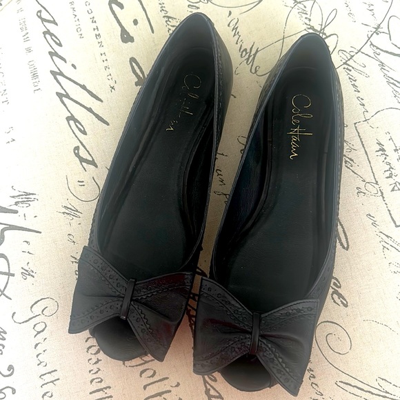 Cole Haan Leather Flats - Picture 1 of 7